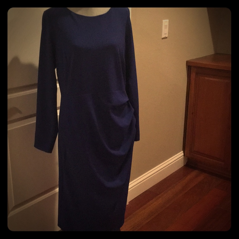 NYDJ dress. Royal blue. Size 16.